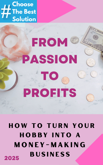 FROM HOBBY TO PROFITS